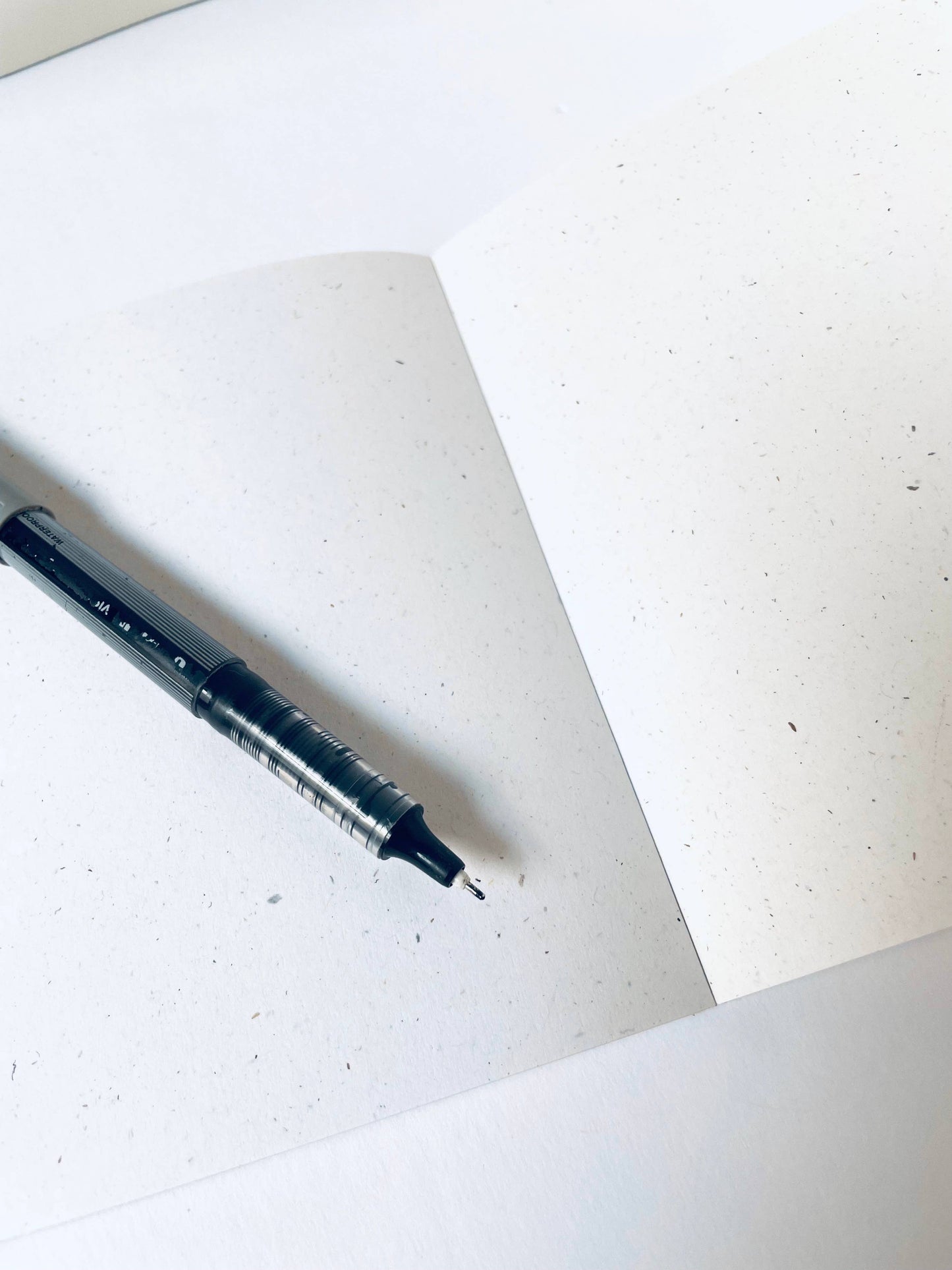Mini Recycled Denim Confetti Notebook Eco-Friendly : Dark Denim - Three Pack