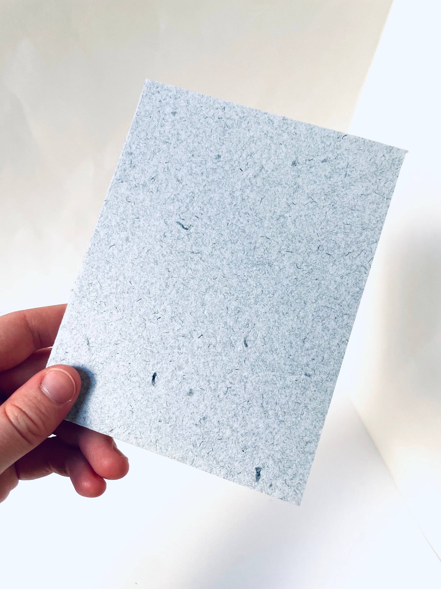 Mini Recycled Denim Confetti Notebook Eco-Friendly : Dark Denim - Three Pack
