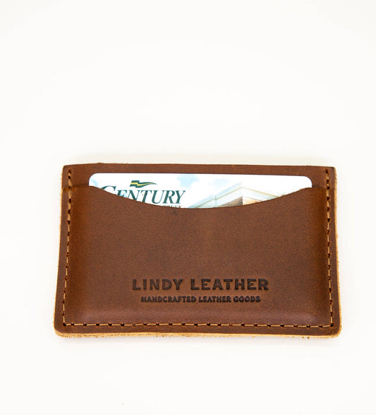 The Slim Card Holder: Copper Brown