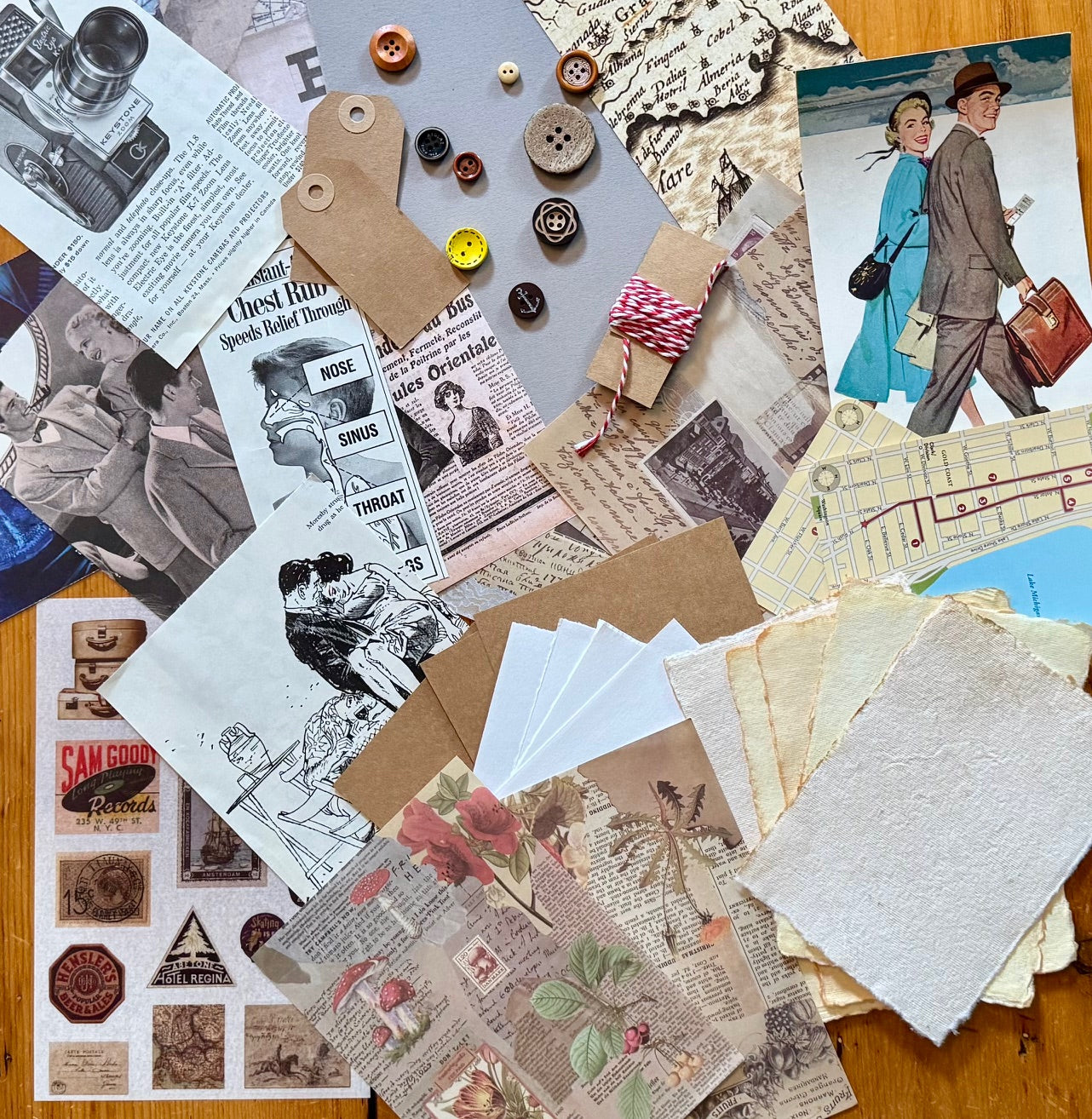 Creativity Kit for Journaling and Paper Crafts - Adventure Awaits